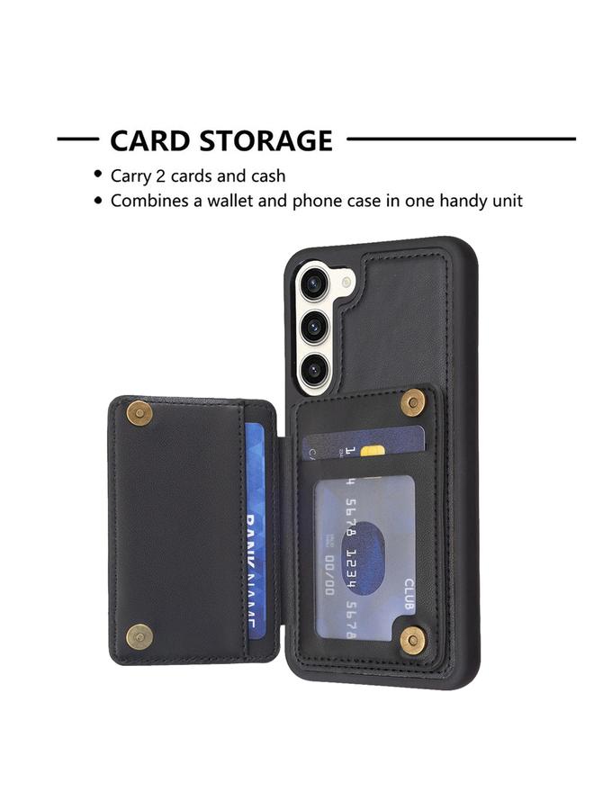 اس-توب جراب لهاتف Samsung Galaxy S23+ 5G BF26 جراب هاتف بنمط موجة مع حامل بطاقة - Image 4