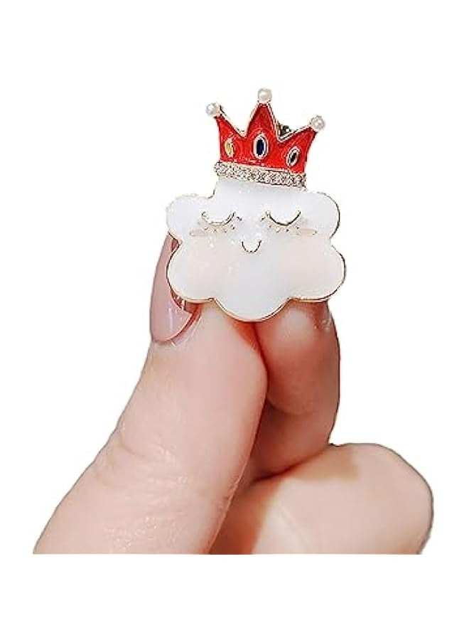 Small Brooch Bow Anti-Walking Brooch high-Grade Chest no-sew Shirt Anti-Walking Buckle Hundred Match pins for Backpacks Bags Jackets Hoodies Hats-46# - Image 1
