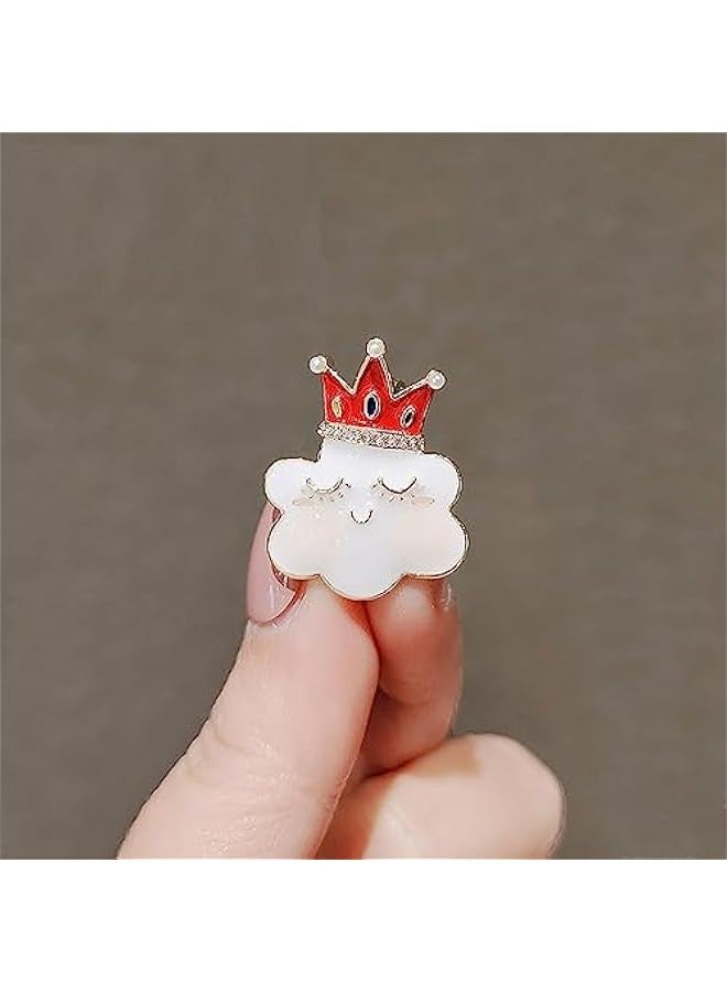 Small Brooch Bow Anti-Walking Brooch high-Grade Chest no-sew Shirt Anti-Walking Buckle Hundred Match pins for Backpacks Bags Jackets Hoodies Hats-46# - Image 2