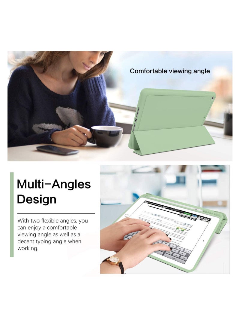 iPad 6th Generation Case, iPad 5th Generation Case with Pencil Holder, Premium Folio Folding Stand Smart Auto Wake/Sleep Protective Tablet Case Cover for Apple iPad 9.7 Inch 2018/2017 - Image 4