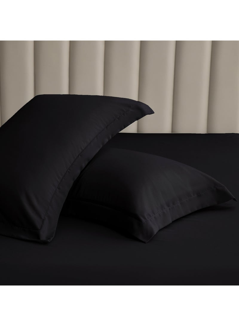 Donetella Standard Pillowcase Set of 2, Size 50x75 cm, Ultra Soft Brushed Microfiber, Envelope Closure, Durable, Wrinkle & Fade Resistant Pillow Covers  - Image 1