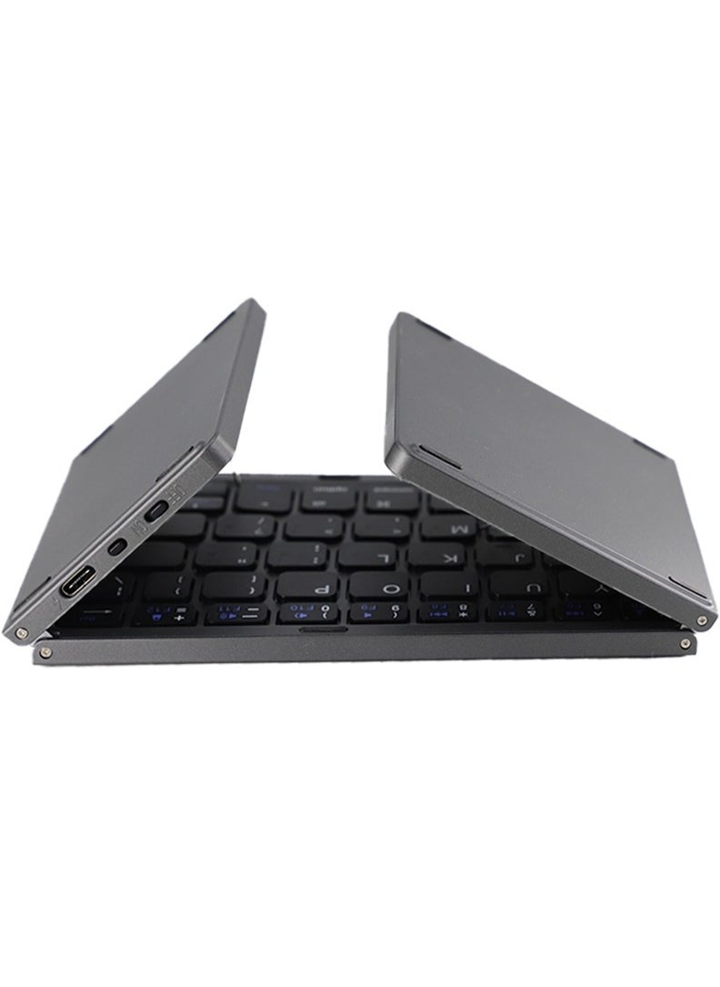 Quiet, Ultra Thin and Portable Tri-Fold Wireless Keyboard for Computer and Office, Universal 3 System - pzsku/Z6D75B8088C06B3C5F9F7Z/45/_/1727536545/fec5f0fd-900e-4dbf-a490-a71592a9a7a4