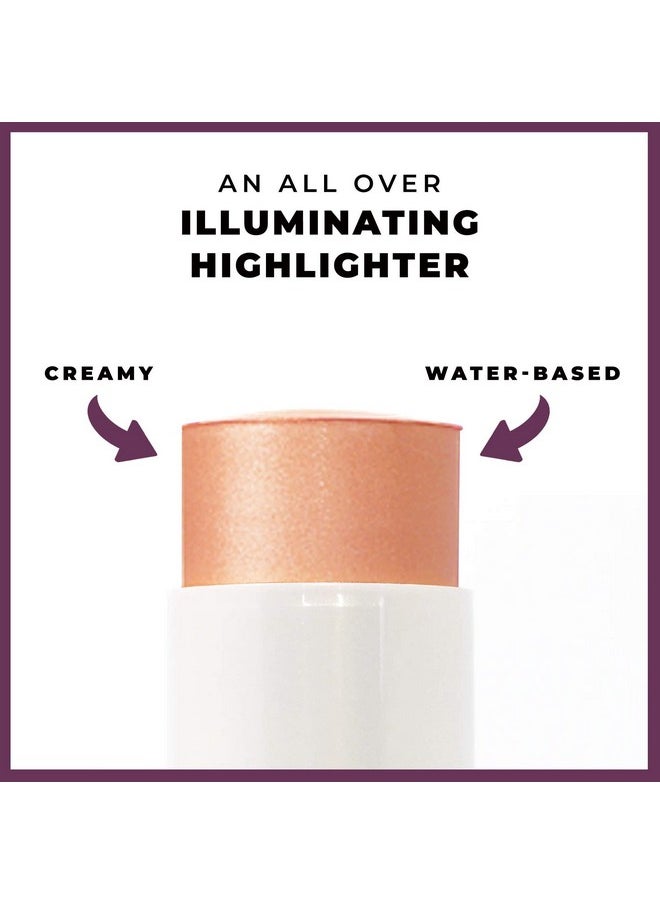 Glow And Go Cream Stick Highlighter Moonlight Gleam Champagne 0.1235 Oz