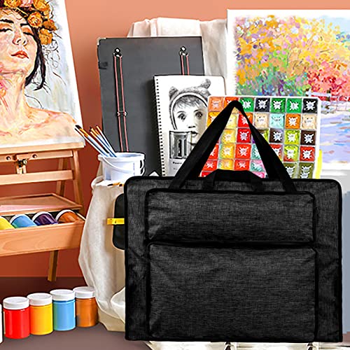 IPENNY Students' Water-Resistant Portfolio Tote for Art Supplies - 8K Drawing Board Carry Shoulder Bag - Durable Portfolio Case - Image 3