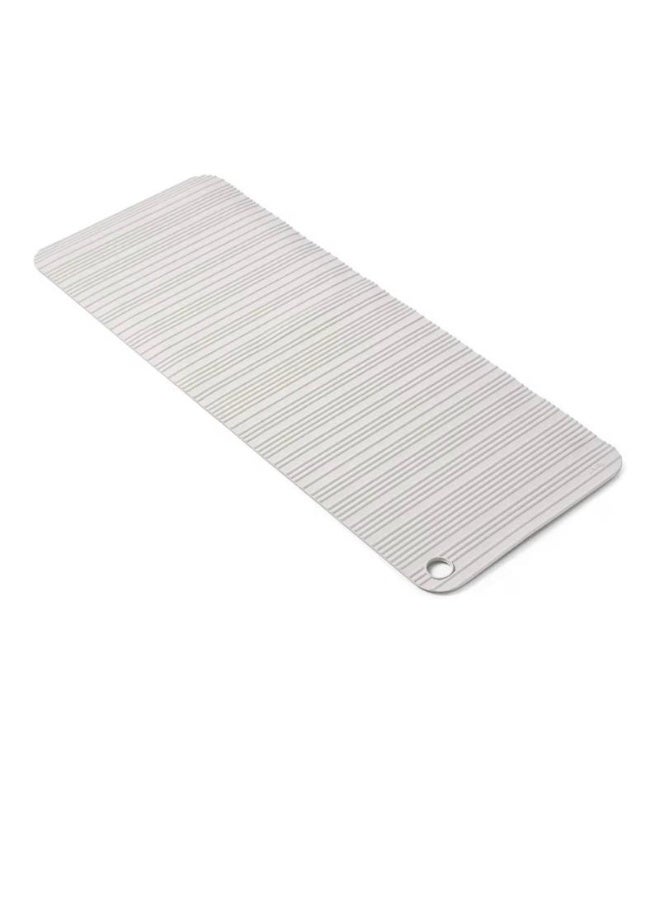 ريان سجادة حمّام راين الإسبانية – آمنة ومريحة ومضادة للانزلاق – لون أبيض – 33×86 سم - Image 3