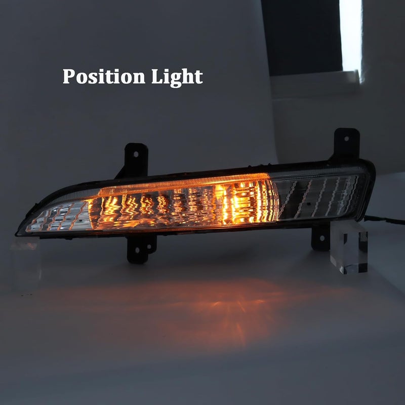 KAMDKI Left Driver and Right Passenger Side Turn Signal Light for 2013-2017 Chevy Traverse - Image 3