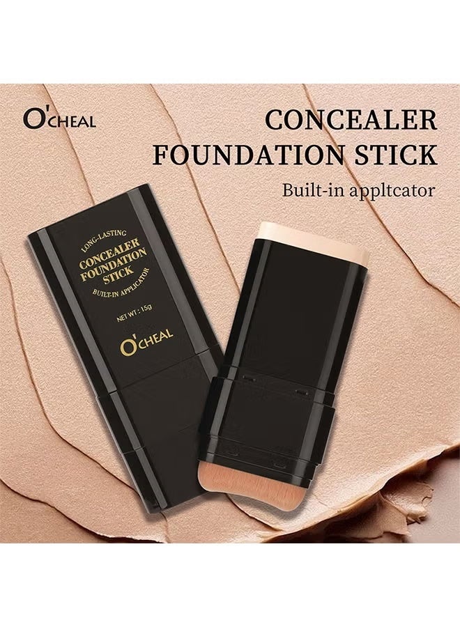 اوكيل مقفل مؤسسة عصا , ارتداء طويلة خفيفة الوزن مشرقة العصا , الملطأ المحيط , مقفل الوجه الجمال المكياج , 02 # الطبيعة - Image 3