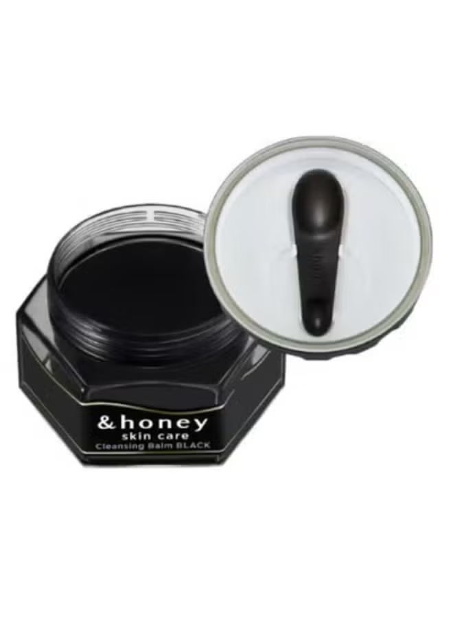 &Honey Cleansing Balm Black 90g Original Made in Japan Deep Pore Cleansing & Makeup Remover - Image 3