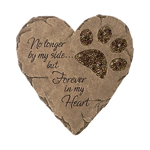Carson - BEADWORK GARDEN STEPPING STONE - PET FOOTPRINT - Image 3