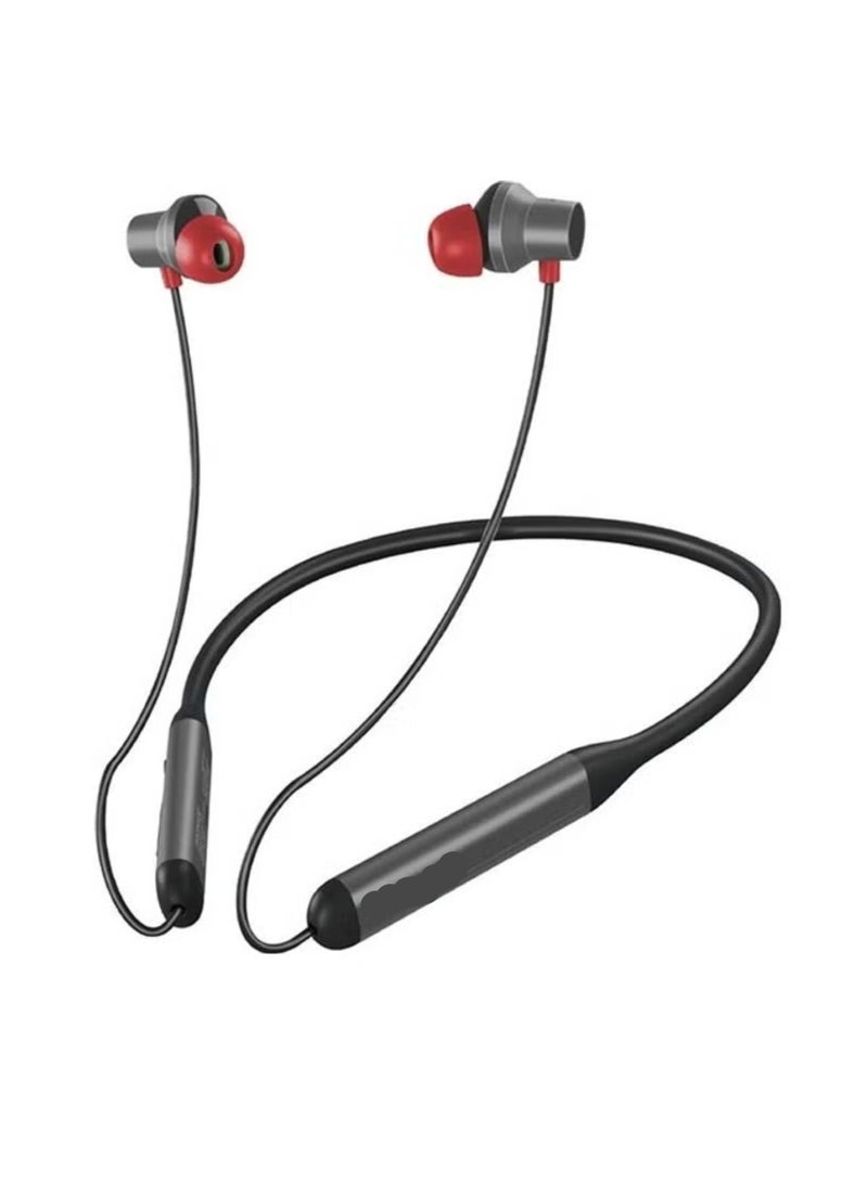 Neckband Bluetooth Headphones, Bluetooth 5.0 Wireless Headphones 80Hrs Extra 110 hours Long Playtime Stereo Bass in-Ear Headsets with Mic, IPX6 Waterproof Earbuds, Neckband Earphones for Sport, Business(Black) - Image 1