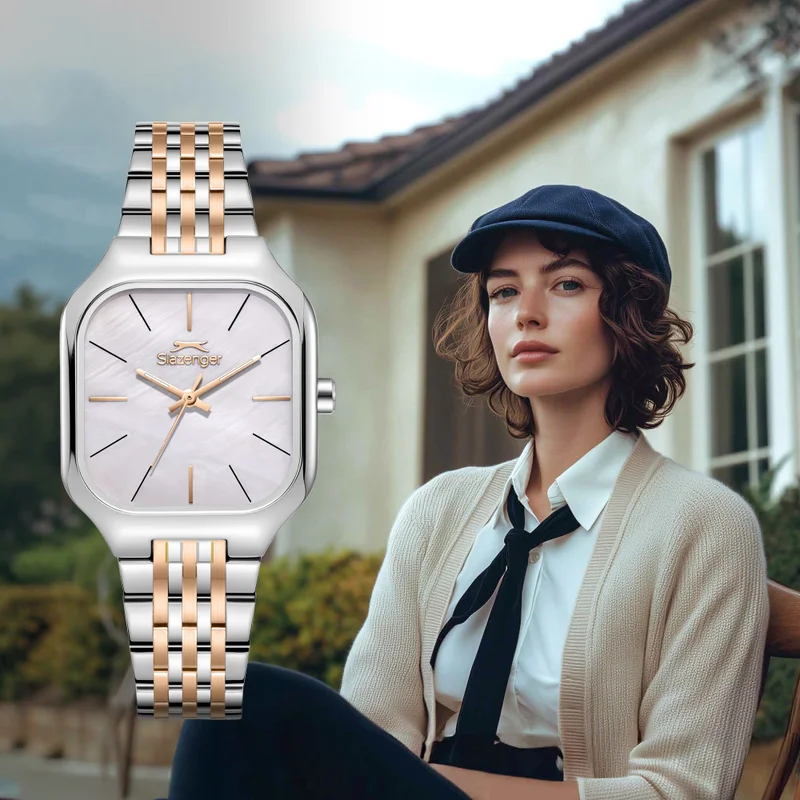Slazenger  Women's Metal Analog Watch SL.9.2622.3.560 - 28 mm  | Best Price UAE