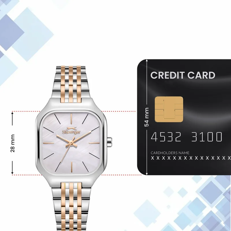 Slazenger  Women's Metal Analog Watch SL.9.2622.3.560 - 28 mm  | Best Price UAE