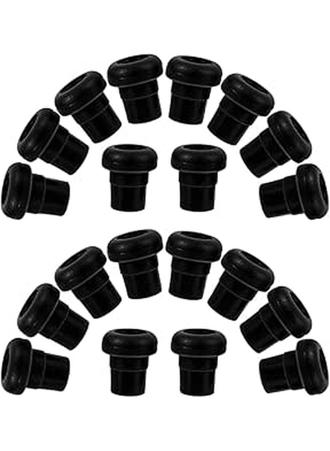 20pcs Plastic Foosball Rod End Tip Caps Replacement Parts For Table Soccer Game Accessories - Image 1