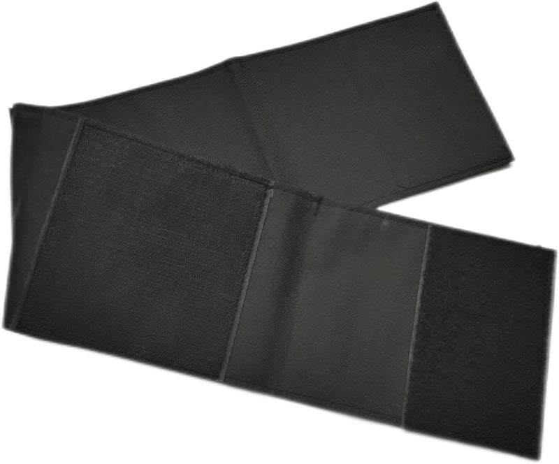ForconMed Calf Strap for Wheelchair and Transport Chair,16"-20" seat Width Universal,Leg Strap Support Lower Leg,Widened Size:L32.7"*W6.3",Oxford Cloth Material,Wheelchair Universal Replacement Parts 1Ea,Black - Image 4