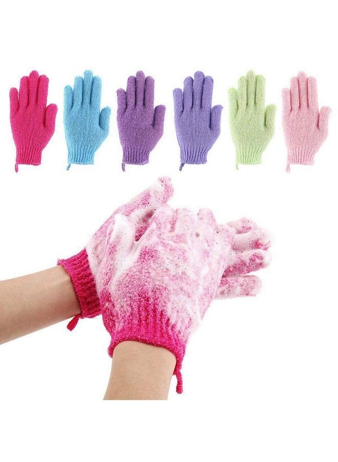 Codream 12 Pcs Exfoliating Shower Bath Gloves For Shower Spa Massage And Body Scrubs Dead Skin Cell Remover Solft And Suitable For Men Women And Children - Image 1
