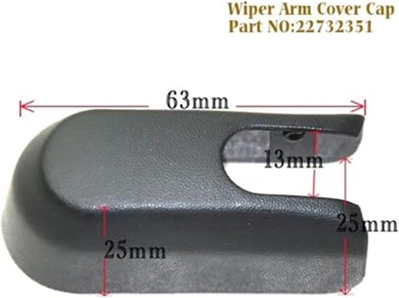 Rear Windshield Wiper Arm Nut Cover Cap for Chevrolet HHR - Image 5