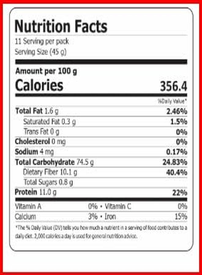 Pmw - Barley Atta - Jar Pack - Whole Hulled Barley Grains Powder - Jav - Hordeum Vulgare - 1 Kilo - Image 3