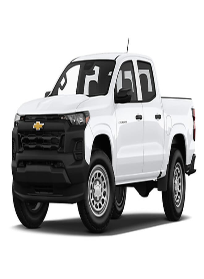 car Cover 2 Layers for Chevrolet Colorado WT SWB Crew Cab Pick up 2024  Waterproof, UV, Dustproof, Outdoor Convertible Cover (Two years warranty) - Image 1