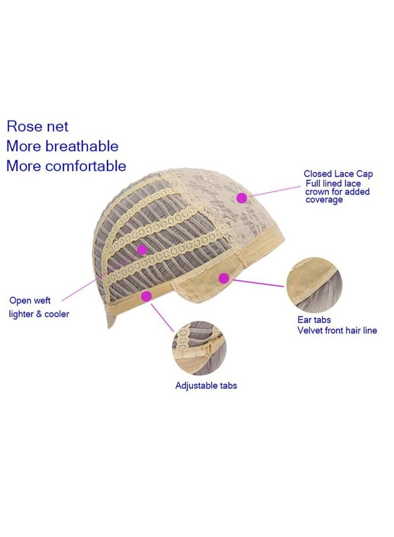 Estelle Bob  Short Straight Cosplay Fiber Hair Wigs for Women Girls Natural Looking Heat Resistant Synthetic Wig - Image 5