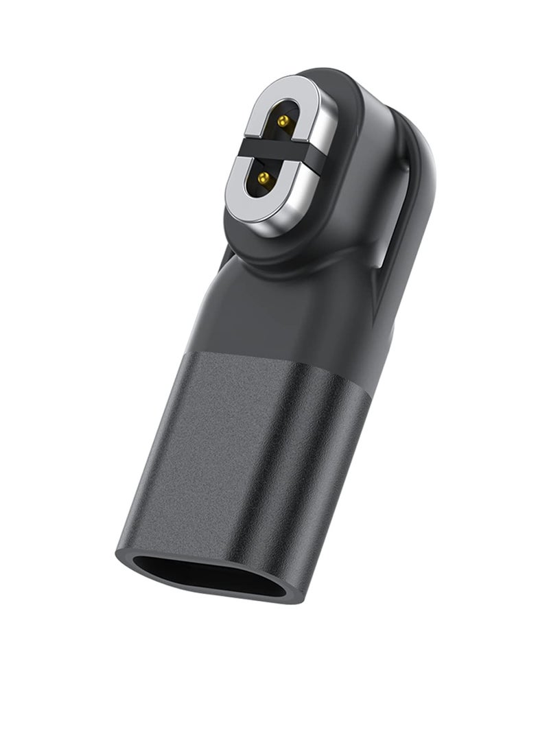 seynli USB C to Magnetic Adapter for Aftershokz Headphones Charger, Compatible with Shokz Aeropex, OpenRun, OpenRun Pro, OpenRun mini, OpenComm 2/UC, for Aftershokz Charging Cable - Image 1