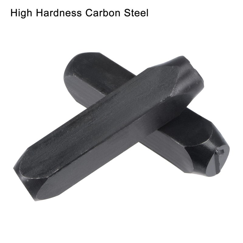 uxcell 1/2" (12.5mm) Number and Letter Stamp Set, A-Z & 0-9 Punch Press Tool for Metal Plastic Wood Leather - Image 4