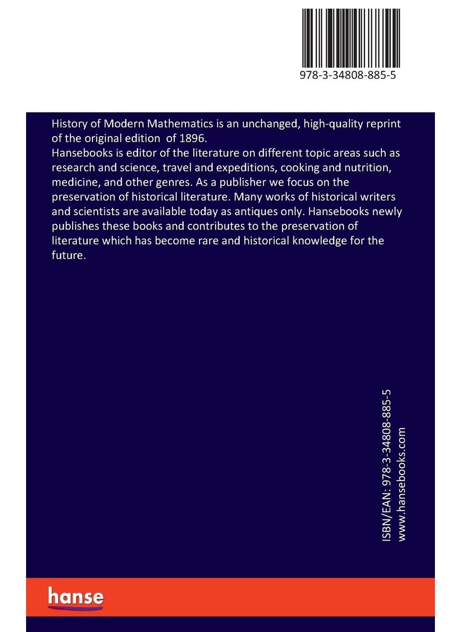 History of Modern Mathematics  - Image 2