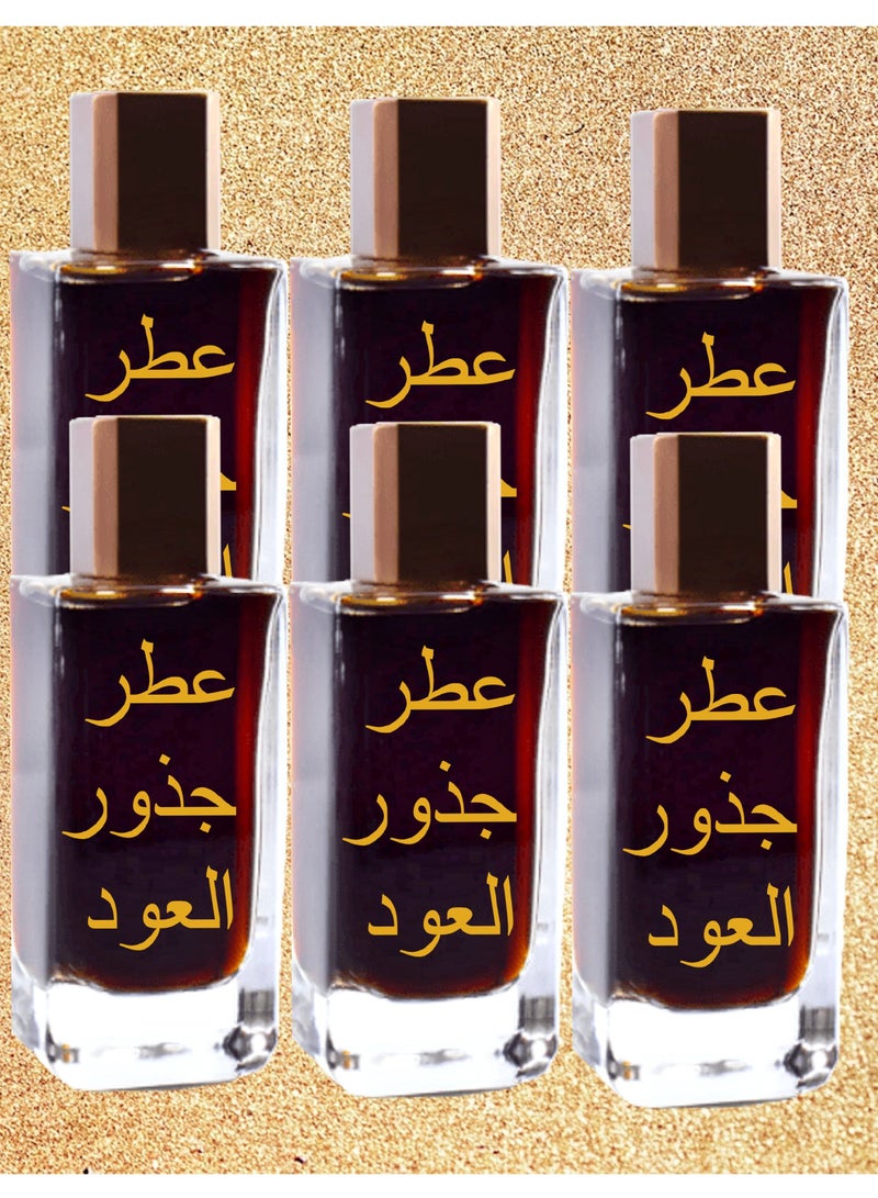 بيرون 6 قطع عطر جذور العود 100 مل EDP - Image 1