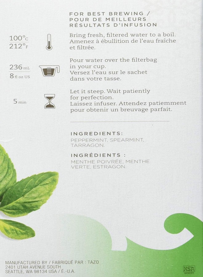 TAZO Refresh Tea Bag, 20 CT - Image 4