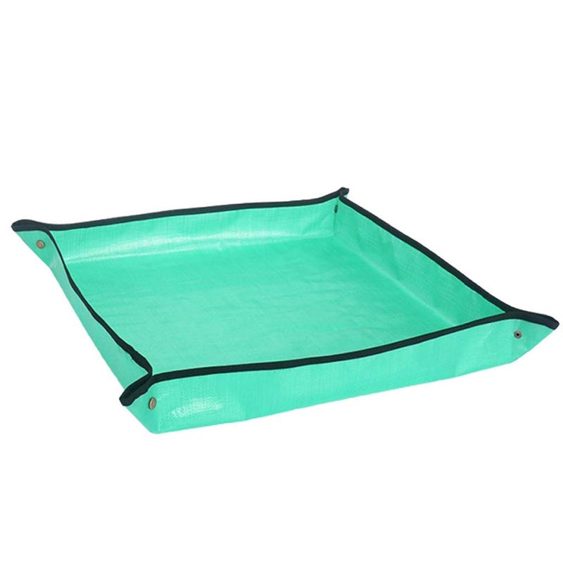 DHARVIM Gardening Mat for Indoor Plants Transplanting and Potting Mess Control 395 X 395 Portable Gardening Tray Plant Planting Potting Mat Garden Gifts for Women Grandma Birthday Gift 100100