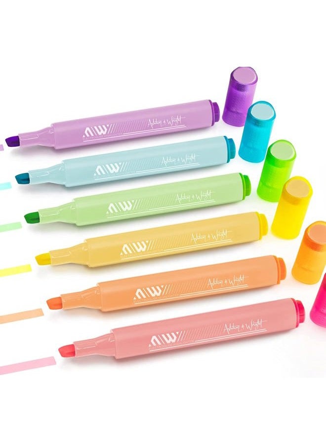 Ashton and Wright ElectroGlide Triangular Highlighters - Pastel 6 Pack - Image 1