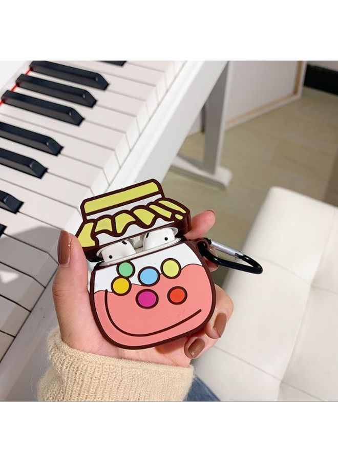 Candy Can Themed Protective Case For Apple AirPods 1/2 Pink/White/Yellow - Image 5