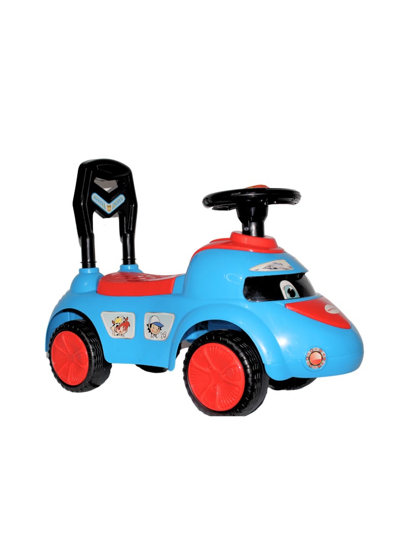 mom n bebé - Ride on Baby Car for Kids Ride on Push Car with Music Button Kids Car with Storage & High Backrest Ride on Toy Car Push Ride on Car for Kids Baby Toddlers 1 to 3 Years Boys Girls - Image 1