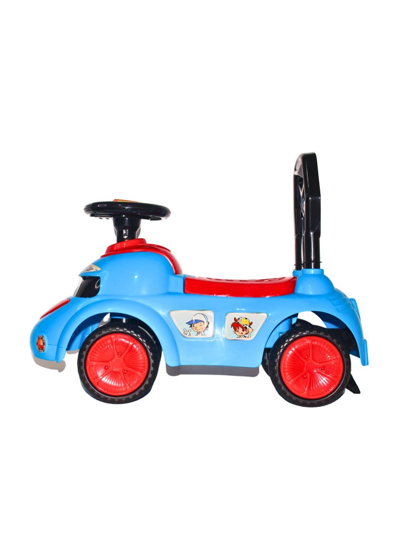 mom n bebé - Ride on Baby Car for Kids Ride on Push Car with Music Button Kids Car with Storage & High Backrest Ride on Toy Car Push Ride on Car for Kids Baby Toddlers 1 to 3 Years Boys Girls - Image 1