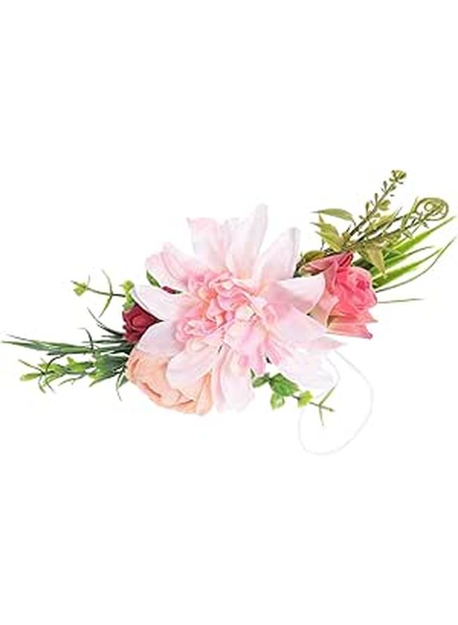 PET Floral Headband Wreath Crown for Dogs and Cats Adjustable Summer Party - Image 1