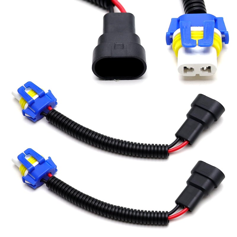 iJDMTOY 9006 HB4 Heavy Duty Ceramic Wiring Harness Sockets For Headlights or Fog Lights
