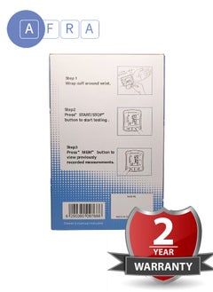 AFRA Wrist-Type Fully Automatic Blood Pressure Monitor – Model AF-203BPMW (Black, Small)  - Image 5
