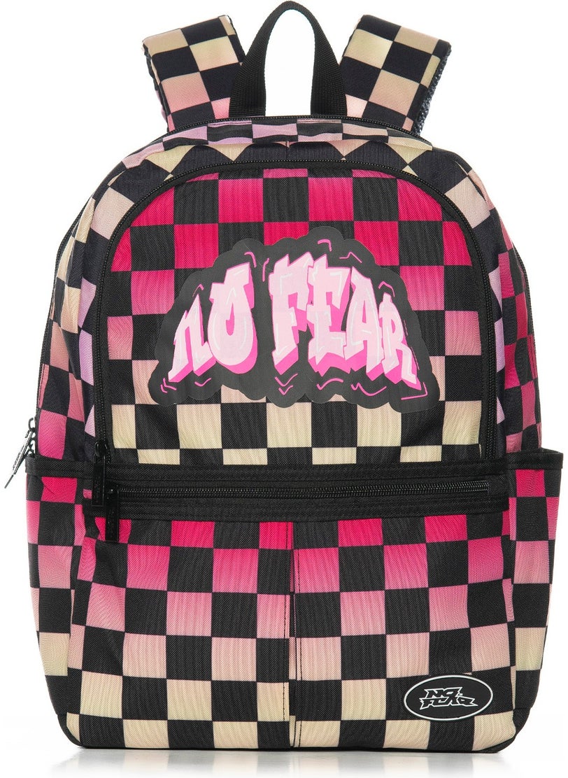 No Fear - Pink Women's Backpack 3580 - Image 1