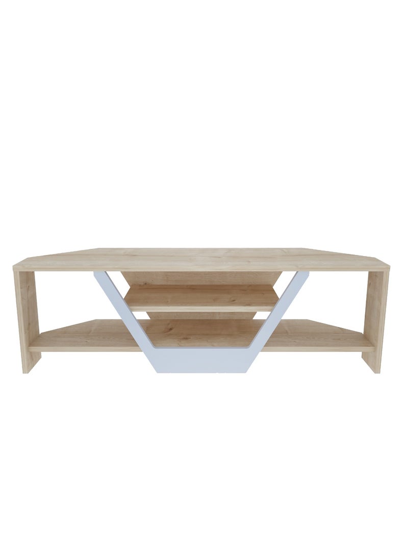 Decorotika Sares 120 cm Corner TV Unit for TVs up to 55"  - Image 2