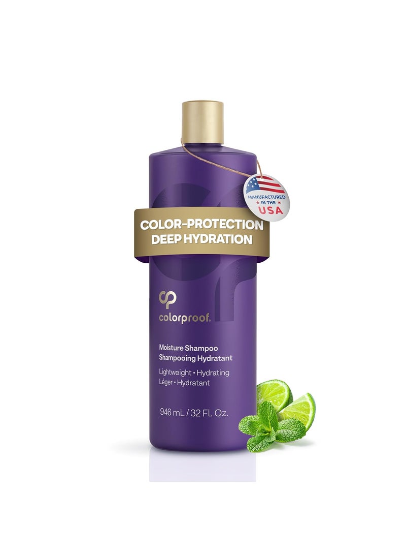 ColorProof ColorProof Moisture Shampoo Hydrating Sulfate-Free Shampoo for Color-Treated Hair, Mojito Mint Scent 
