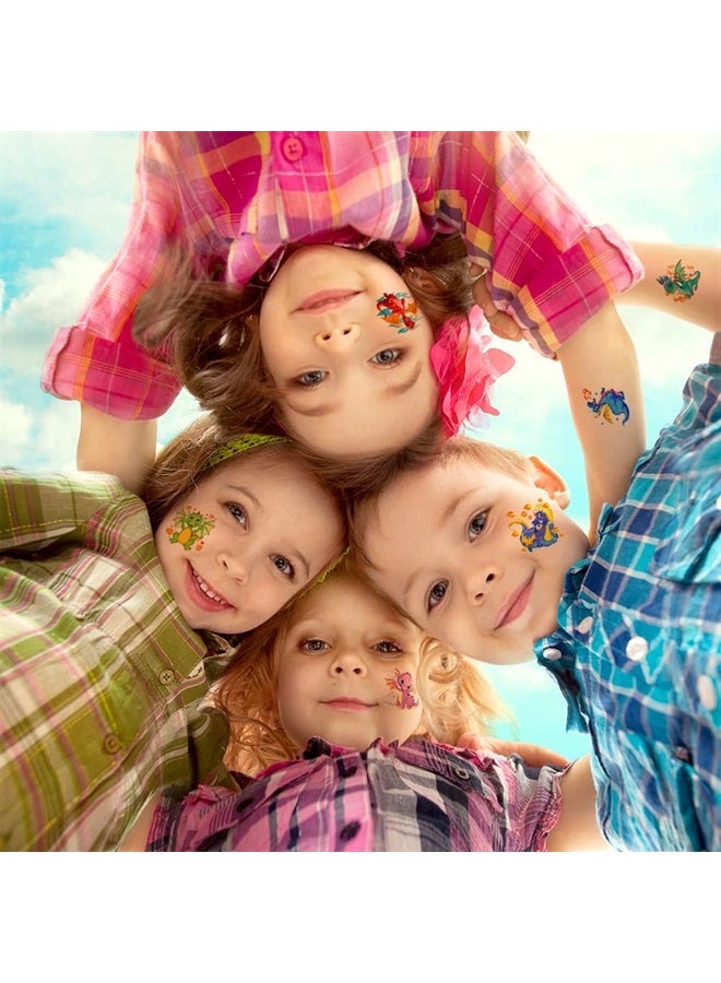 ArtCreativity Dragon Temporary Tattoos for Kids - Bulk Pack of 144 Tattoos in Assorted Designs, Non-Toxic 2 Inch Tats, Birthday Party Favors, Goodie Bag Fillers, Non-Candy Halloween Treats - Image 4