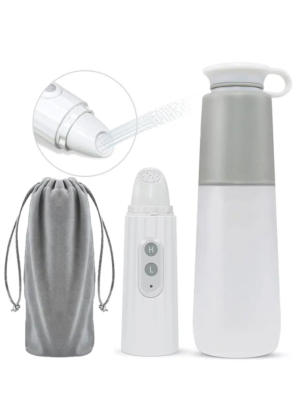 Portable Bidet Shataf Rechargeable Personal Travel Bidet Mini Handheld Portable Bidet Sprayer With Travel Bag For Hygiene Cleaning Postpartum Baby Care Portable Bidet RV Camp