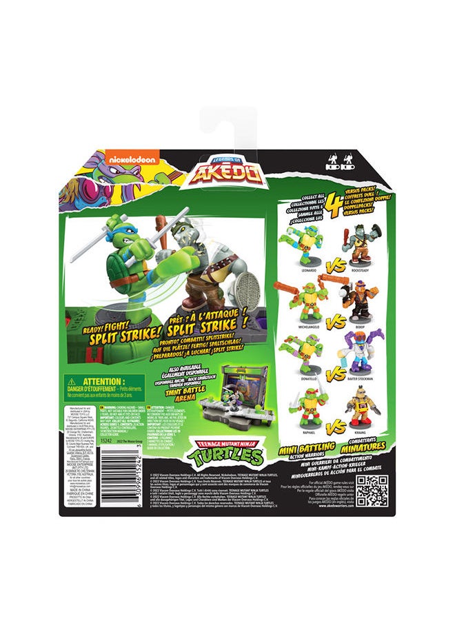 AKEDO - Tmnt S1 Leonardo Vs Rocksteady - Image 1
