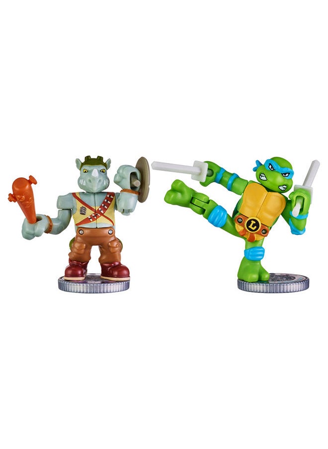 AKEDO - Tmnt S1 Leonardo Vs Rocksteady - Image 1