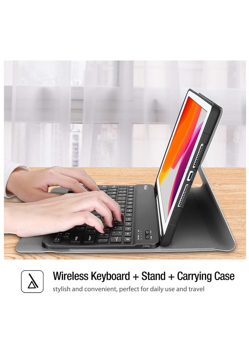 JAJEEK Keyboard Case for iPad 10.2" 9th Gen (2021), 8th Gen (2020), 7th Gen (2019) – Wireless Magnetically Detachable Keyboard & Stand, Folio Case with Auto Sleep/Wake for iPad 10.2" 7th/8th/9th Generation - Image 4