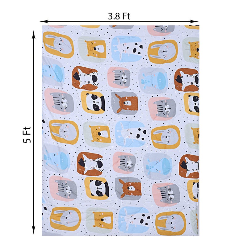 KEA Microfiber All Weather Printed Baby Comforter|250 GSM|Size - 22X30 Inch | Kids Comforter - Image 4