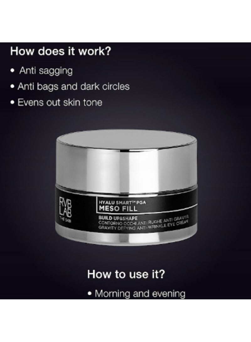 أر في بي لاب RVB LAB Meso Fill Build Up and Shape Eye Contour Anti-Wrinkle and Anti Gravity 15ml - Image 2