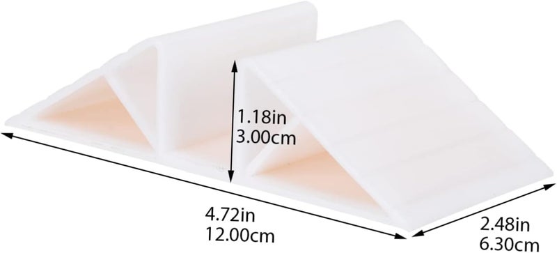 Consistent single item quality Kisangel 4Pcs Plastic Fence Support Bases for PET Gates Anti-Tipping Holders Child Safety Barrier Accessories Sturdy Garden Fence Base for Playroom and Stairs All choice modern design - Image 2