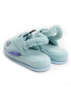 Milk&Moo Milk&Moo Toddler Slippers, %100 Cotton, Kids Slippers, Non Slip Soft Sole, Slip On Lightweight, Breathable, For House, Bath, Indoor Use, Animal Design, For Boys and Girls, 2-4 Years Old  - Image 2