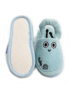 Milk&Moo Milk&Moo Toddler Slippers, %100 Cotton, Kids Slippers, Non Slip Soft Sole, Slip On Lightweight, Breathable, For House, Bath, Indoor Use, Animal Design, For Boys and Girls, 2-4 Years Old  - Image 3
