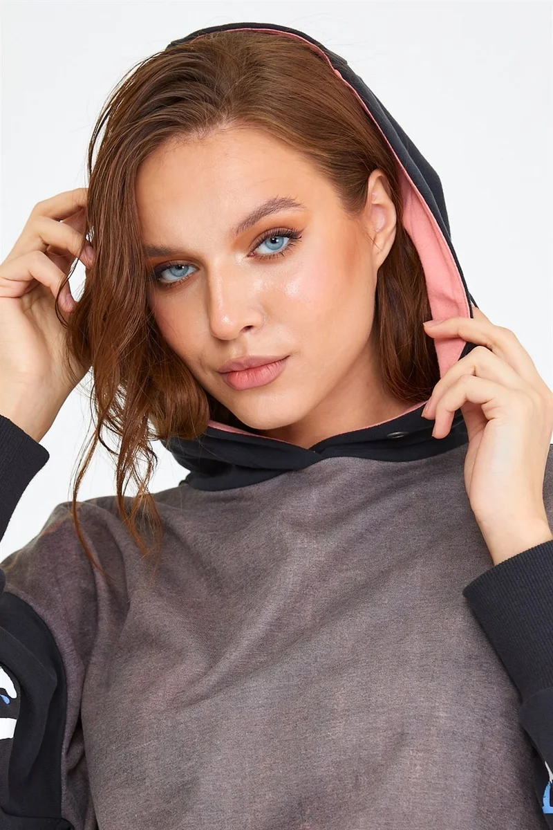 BRZ Collection Unisex Oversize Hooded Sweatshirt